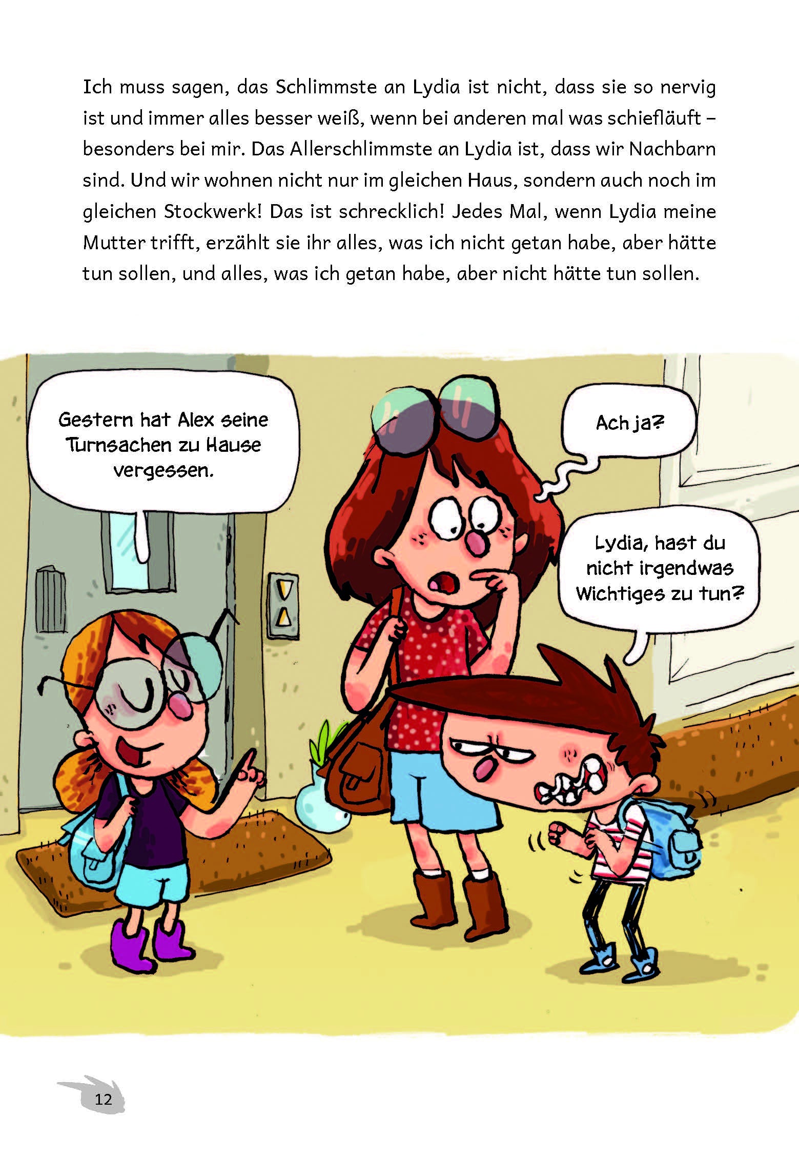  Alex und die Monster Hier kommt Mr. Flat! Jaume Ramon Copons 9783949866043 Edition Helden (3)