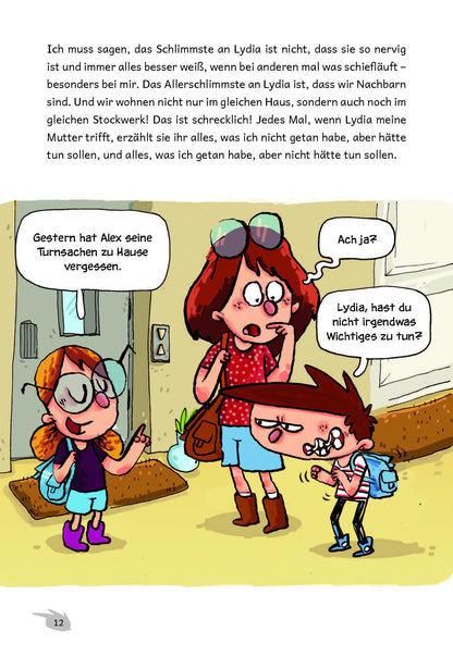  Alex und die Monster Hier kommt Mr. Flat! Jaume Ramon Copons 9783949866043 Edition Helden (3)