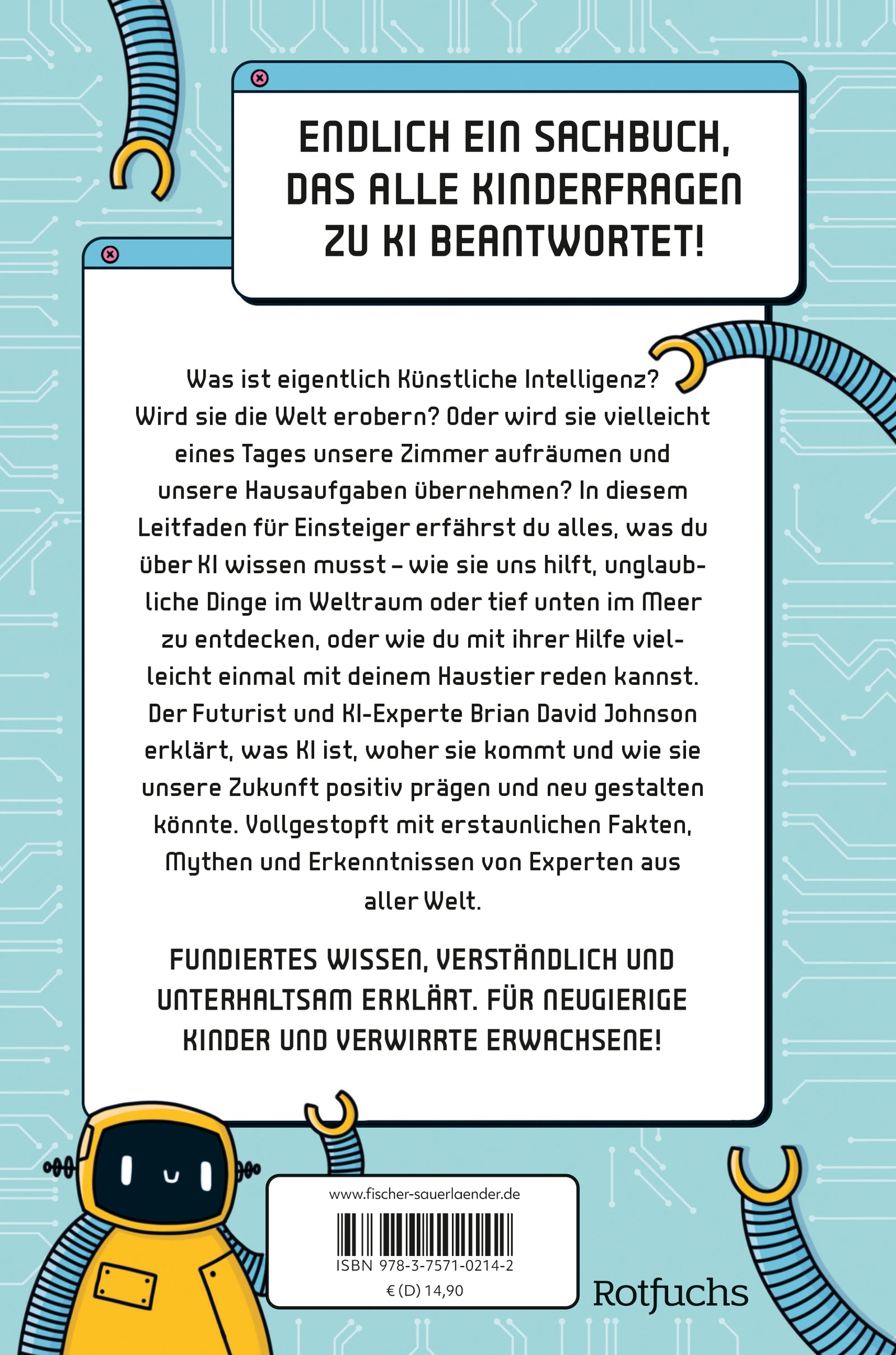  Alles, was du über KI wissen musst Ein Leitfaden für neugierige Kids | Spannendes Kin Brian David Johnson 9783757102142 (2)