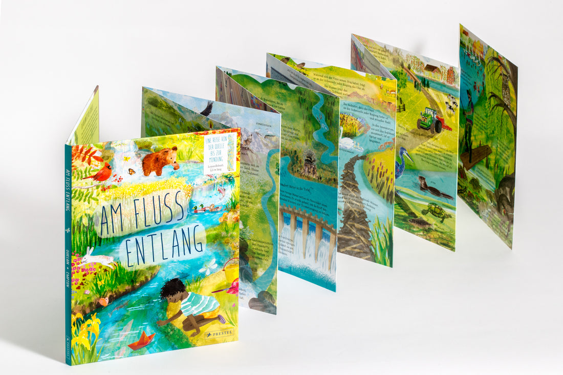 Am Fluss entlang Eine Reise von der Quelle bis zur Mündung - Lepore Charlotte Guillain 9783791375762 (2)