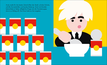  Andy Warhol Little People, Big Dreams. Deutsche Ausgabe | Kind María Isabel Sánchez Vegara 9783458644026 Insel Verlag (4)