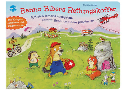 Arena Verlag GmbH 9783401721132 Benno Bibers Rettungskoffer. Hat sich jemand wehgetan, kommt Benno mit dem Pflaster an (1)