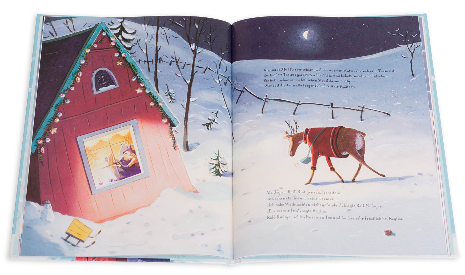 Arena 9783401721545 Ralf-Rüdiger. Ein Rentier sucht Weihnachten Witzig, stimmungsvoll und besinnlich: Ein Bilderbu (2)