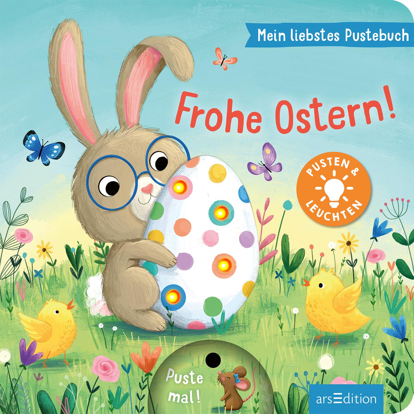 ArsEdition GmbH 9783845859385 Mein liebstes Pustebuch – Frohe Ostern! Pusten &amp; leuchten (3)