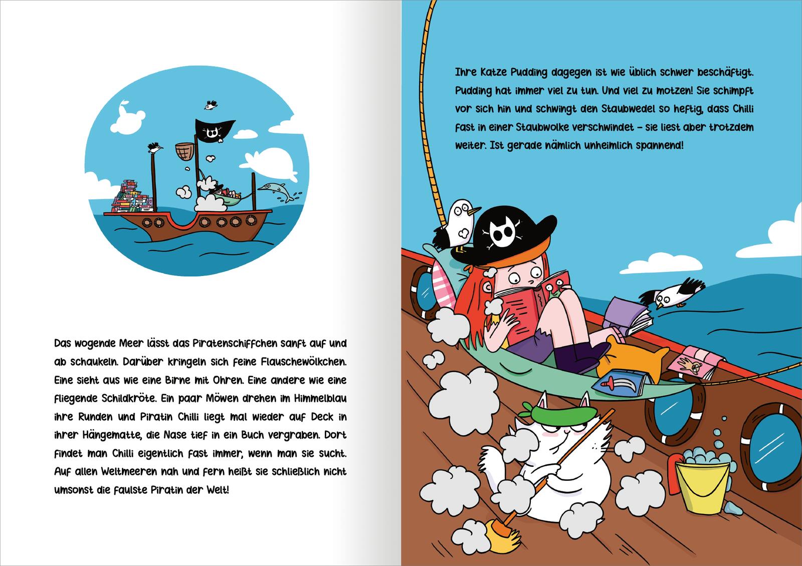 ArsEdition GmbH 9783845859965 Chilli, die faulste Piratin der Welt Ein Vorlesebuch mit Comics (4)