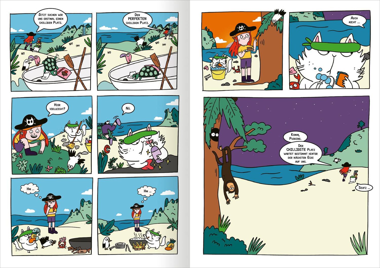 ArsEdition GmbH 9783845859965 Chilli, die faulste Piratin der Welt Ein Vorlesebuch mit Comics (5)