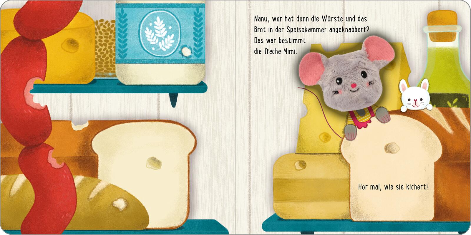 ArsEdition GmbH 9783845862248 Meine sprechende Fingerpuppe: Was sagt die Maus? Such mich! (3)