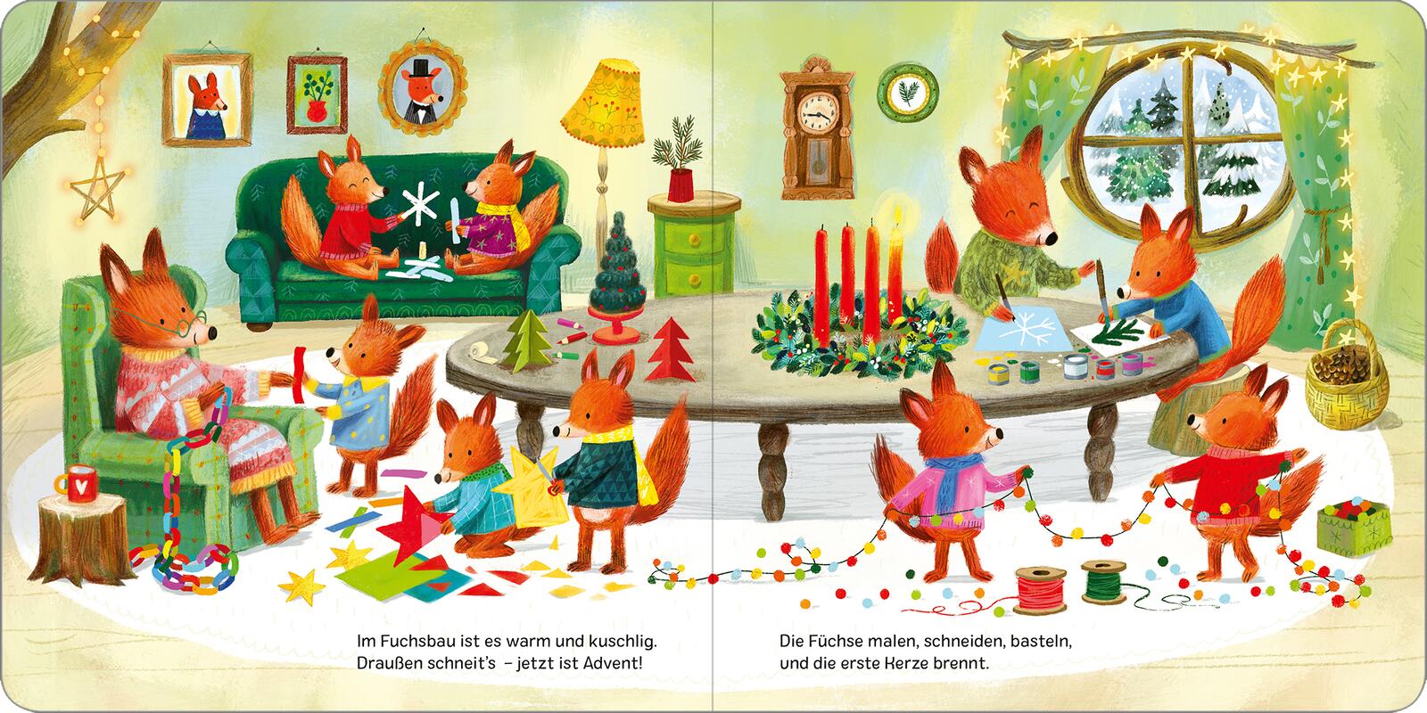 ArsEdition  9783845858371 Mein erstes Adventskalenderbuch Mit 24 Kläppchen (3)