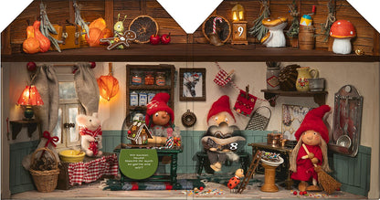 ArsEdition  9783845858593 Advent im Wichtelhaus Ein Adventskalender mit 24 Klappen (2)