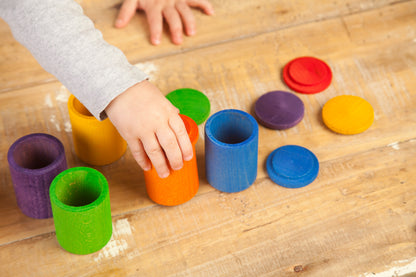 Grapat Coloured cups with lid