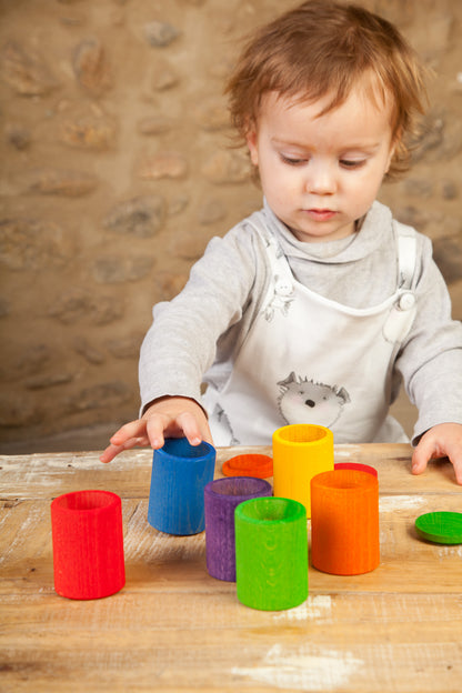 Grapat Coloured cups with lid