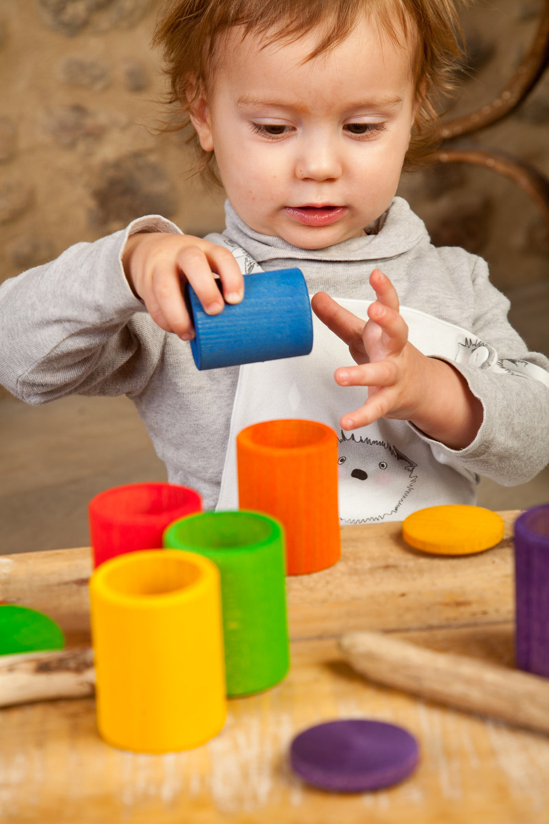 Grapat Coloured cups with lid