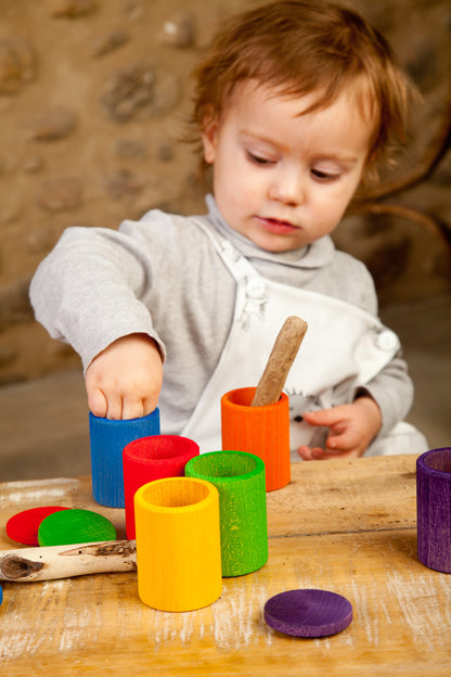 Grapat Coloured cups with lid
