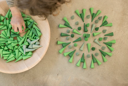 Grapat Mandala Green Cone