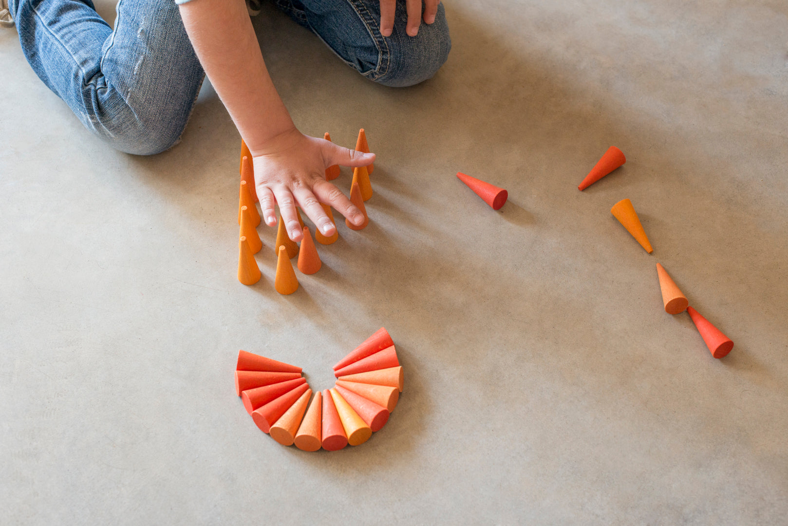 Grapat Mandala Orange Cone