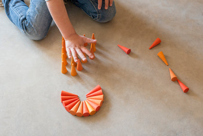 Grapat Mandala Orange Cone