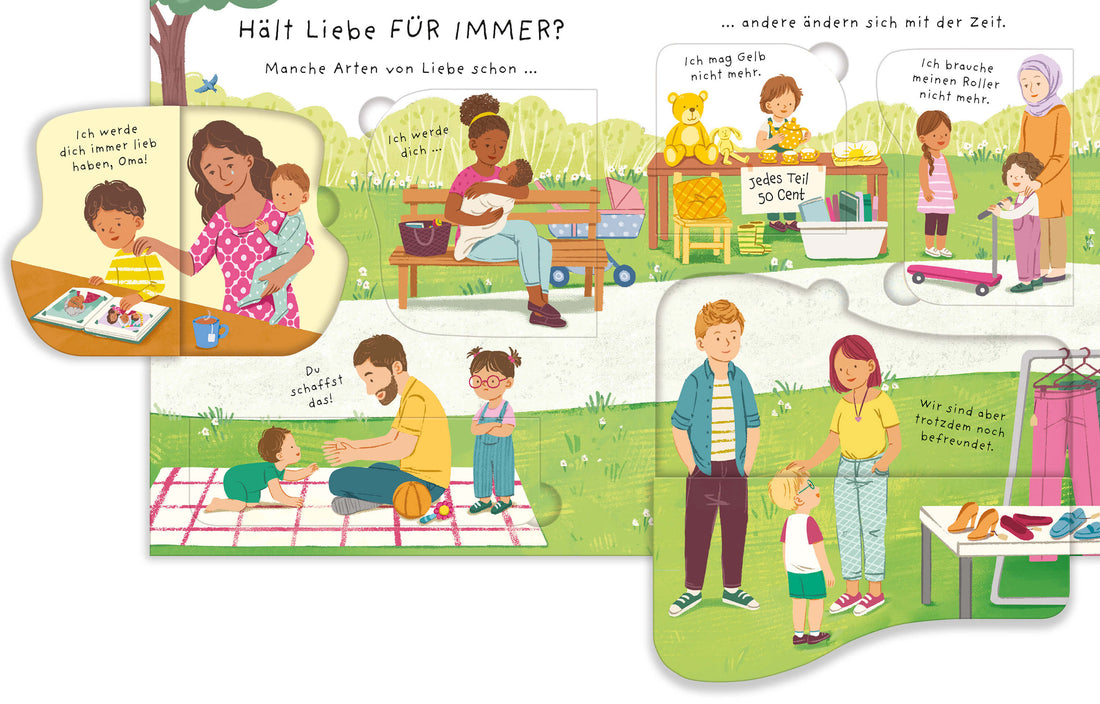  Aufklappen und Gefühle verstehen: Liebe – Was ist das? alles rund um das Thema Mögen und Liebhaben, von E Katie Daynes Us...