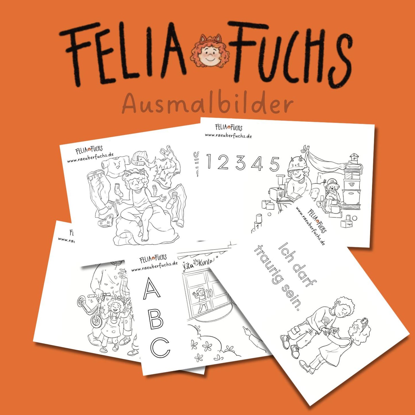 Felia Fuchs - Ausmalbilder