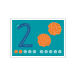 Prickel-Zahlen Set (22 Karten)