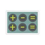 Prickel-Zahlen Set (22 Karten)