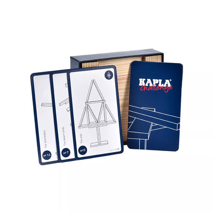 KAPLA® Challenge : 12 Karten &amp; 16 Plättchen