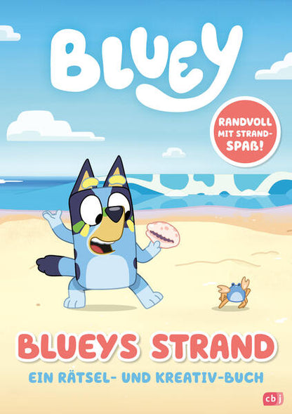  BLUEY – Blueys Strand Ein Rätsel- und Kreativ-Buch für die Ferien 9783570182772 cbj Kinderbücher Verlag (1)