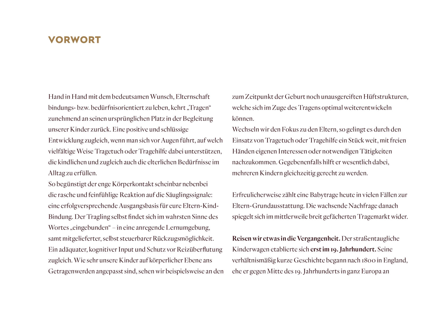 Tragen – Kompaktwissen &amp; Orientierungshilfe