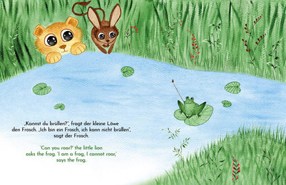  Brüll, kleiner Löwe - Roar, Little Lion Zweisprachig in Deutsch und Englisch über Identitä Ingo Blum 9783949514340 Kleine...