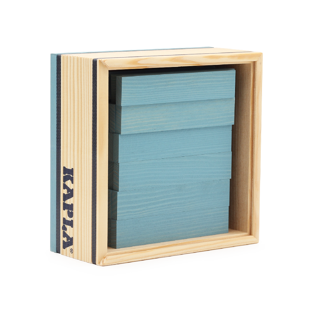 KAPLA® 40er Quadrate: 40 farbige Plättchen