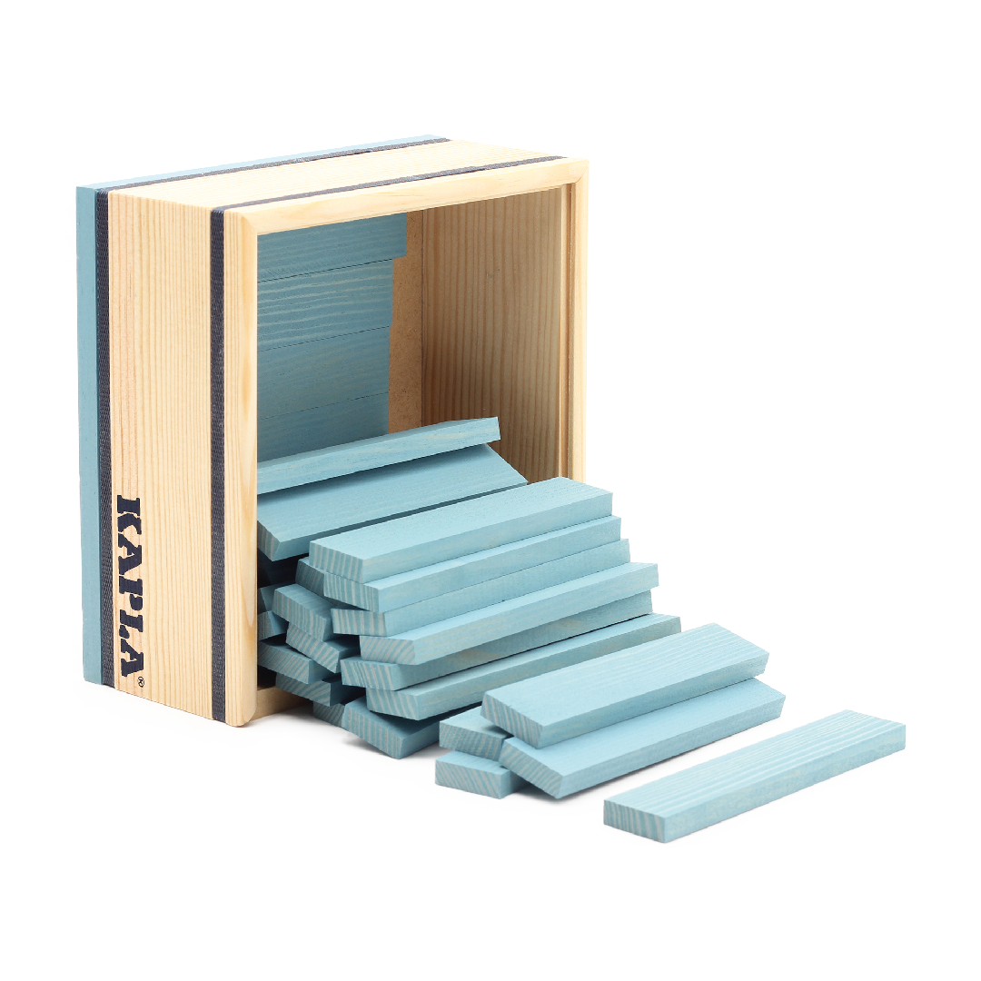 KAPLA® 40er Quadrate: 40 farbige Plättchen