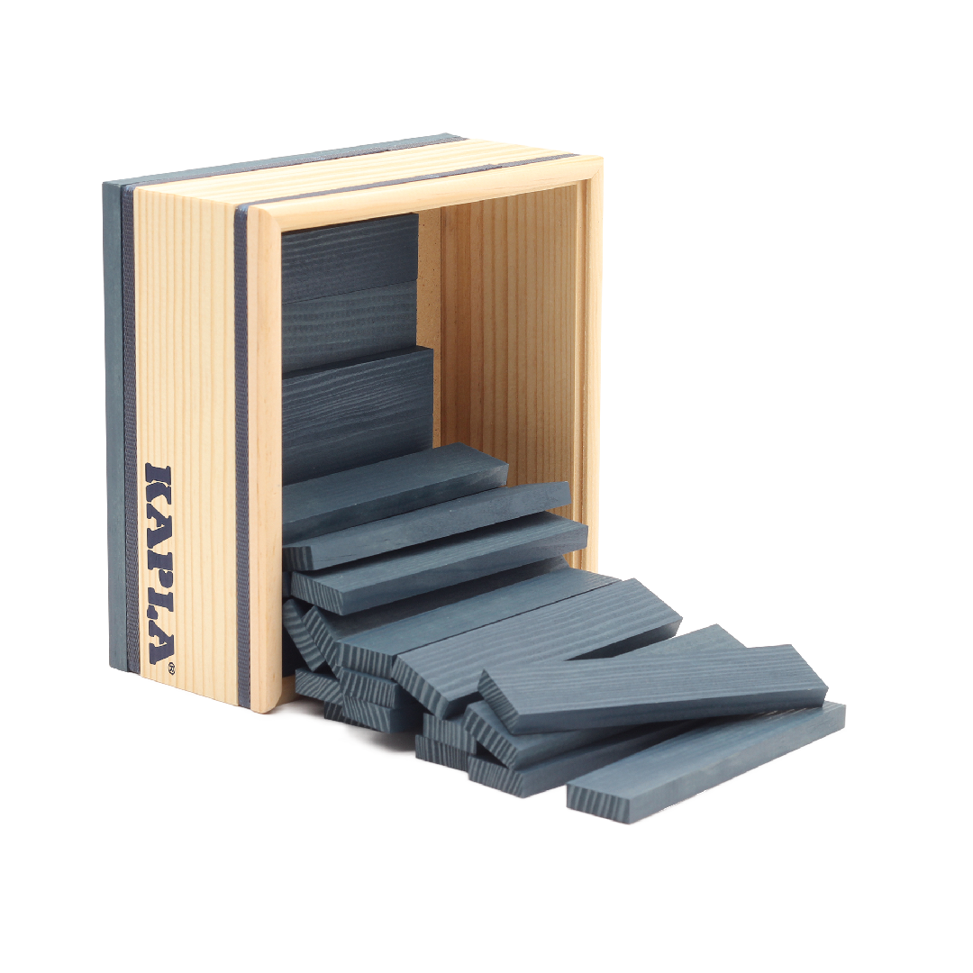 KAPLA® 40er Quadrate: 40 farbige Plättchen