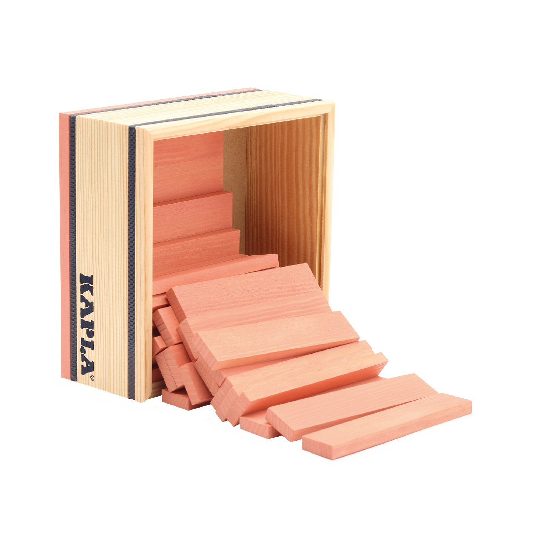 KAPLA® 40er Quadrate: 40 farbige Plättchen