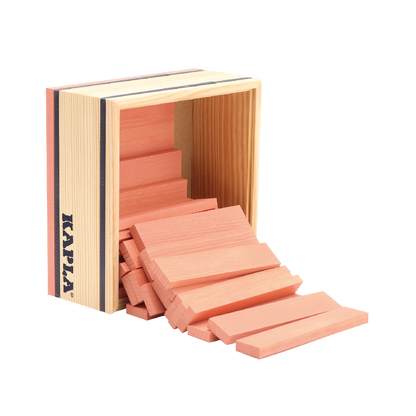 KAPLA® 40er Quadrate: 40 farbige Plättchen