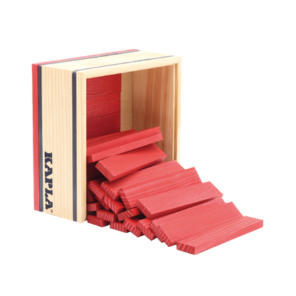 KAPLA® 40er Quadrate: 40 farbige Plättchen