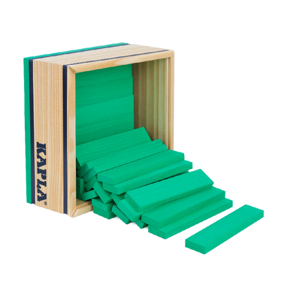 KAPLA® 40er Quadrate: 40 farbige Plättchen