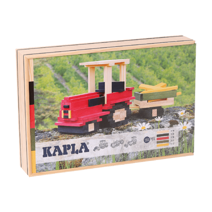 KAPLA® TRAKTOR Baukasten : 155 Holzplättchen