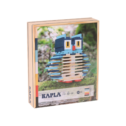 KAPLA® EULE Baukasten : 120 Holzplätchen