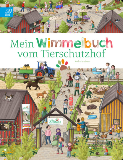 CalmeMara Verlag GmbH 9783948877217 Mein Wimmelbuch vom Tierschutzhof (1)