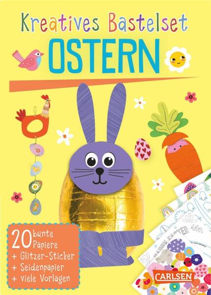 Carlsen Verlag GmbH 9783551192332 Bastelset für Kinder: Kreatives Bastelset: Ostern (1)