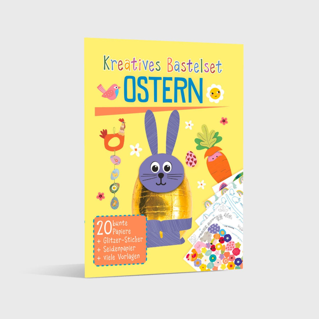 Carlsen Verlag GmbH 9783551192332 Bastelset für Kinder: Kreatives Bastelset: Ostern (2)