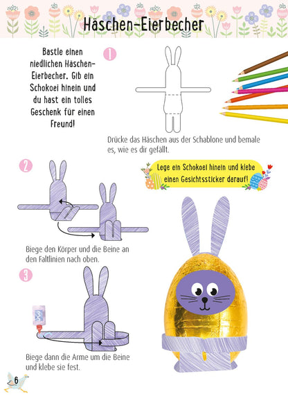 Carlsen Verlag GmbH 9783551192332 Bastelset für Kinder: Kreatives Bastelset: Ostern (3)