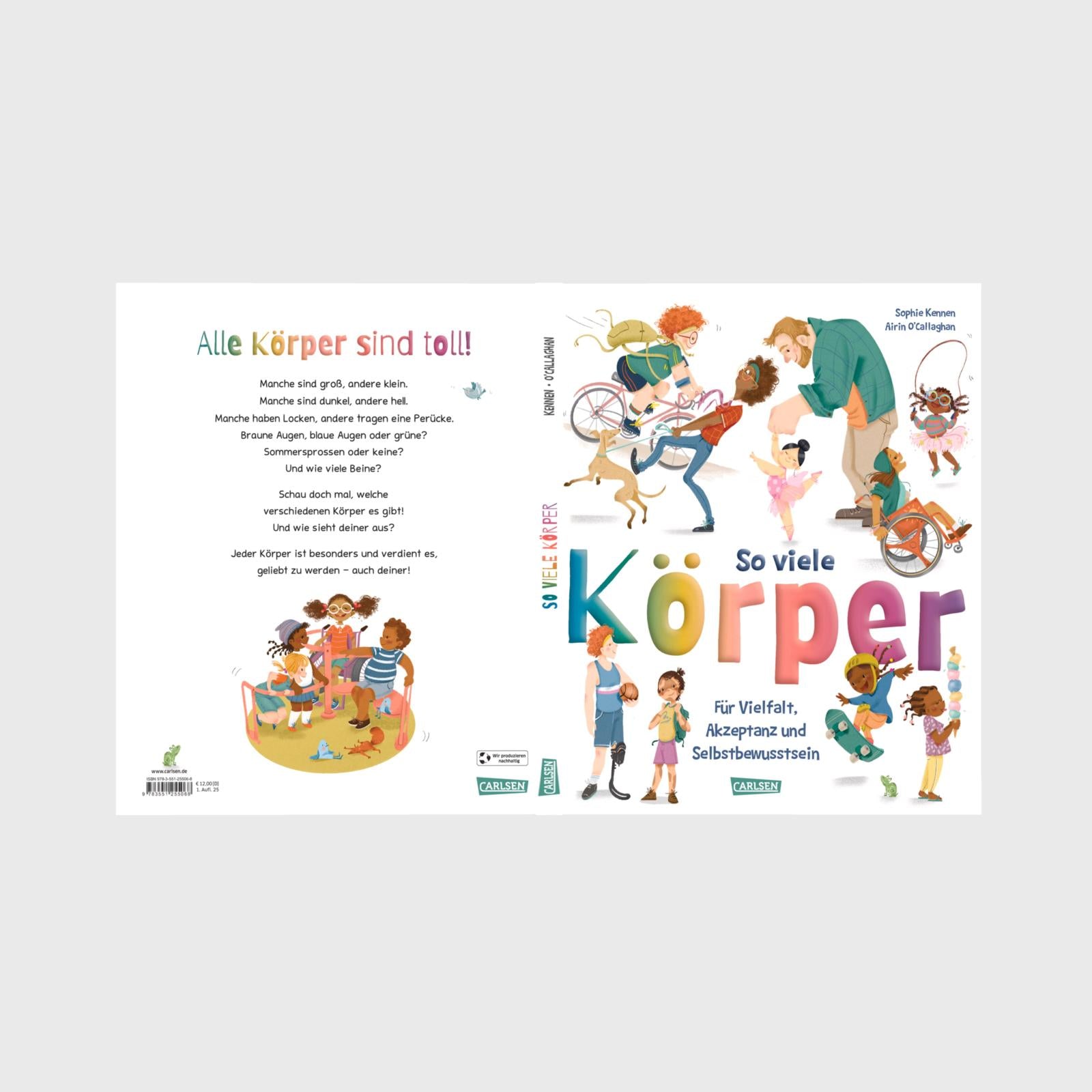 Carlsen Verlag GmbH 9783551255068 So viele Körper (4)