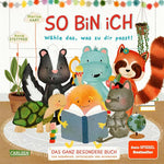 Carlsen  978-3-551-19126-7 So bin ich - Wähle das, was zu dir passt Das ganz besondere Buch zum Auswählen, Entscheiden (1)
