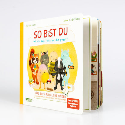 Carlsen  978-3-551-19213-4 So bist du - Wähle das, was zu dir passt Das Buch für kleine Kinder zum Auswählen, Entschei (4)