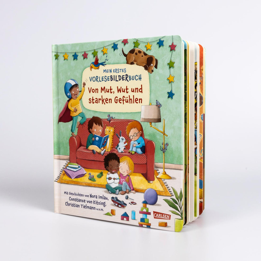 Carlsen  9783551172976 Mein erstes Vorlese-Bilder-Buch: Von Mut, Wut und starken Gefühlen (2)