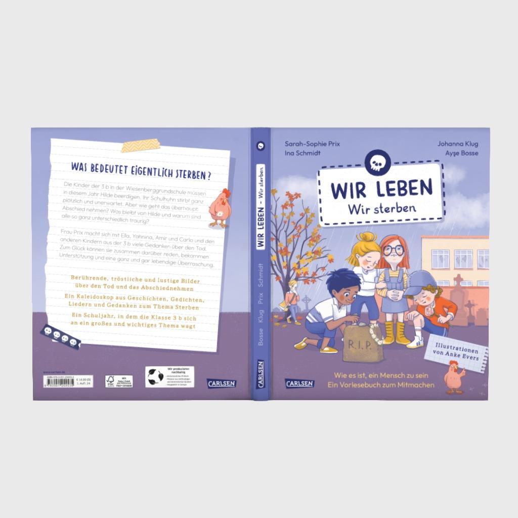 Carlsen  9783551254535 Wir leben – wir sterben Wir leben - Band 3 - Ein interaktives Vorlesebuch  (3)
