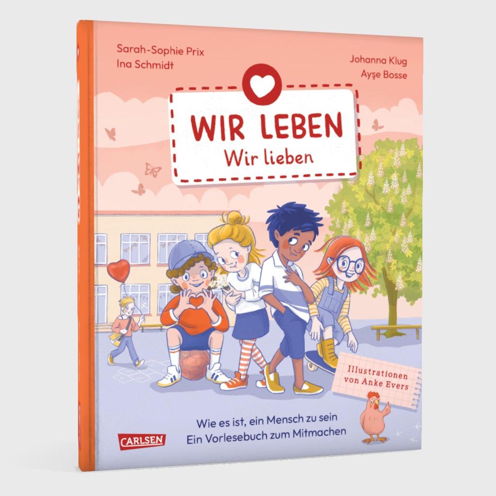 Carlsen  9783551254542 Wir leben – wir lieben Wir leben - Band 4 - Ein interaktives Vorlesebuch  (4)