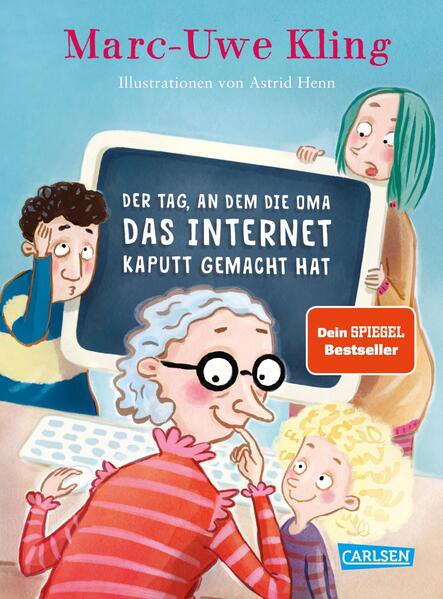 Carlsen  9783551516794 Der Tag, an dem die Oma das Internet kaputt gemacht hat (1)