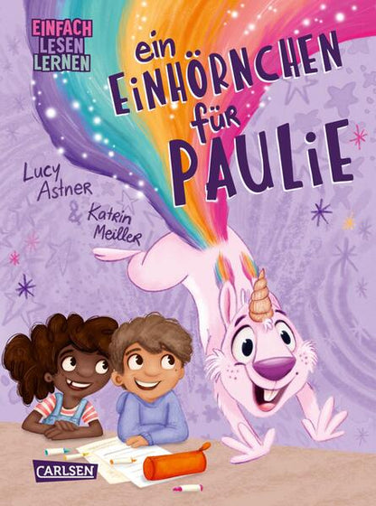 Carlsen  9783551691170 Ein Einhörnchen für Paulie Einfach Lesen Lernen (1)
