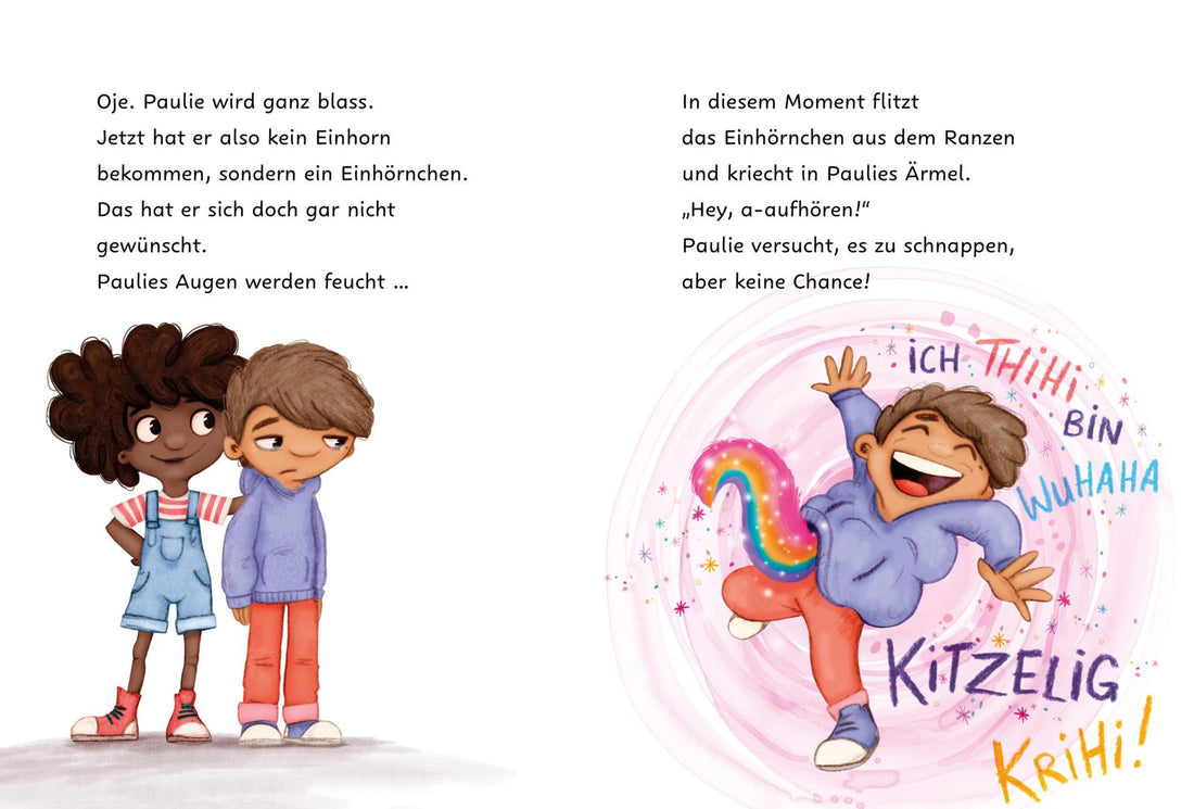 Carlsen  9783551691170 Ein Einhörnchen für Paulie Einfach Lesen Lernen (2)